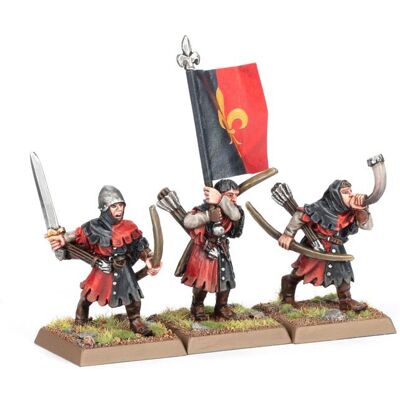Games Workshop Squires Command Kingdom Of Bretonnia, Warhammer The Old World, 3 Figurki Games Workshop Squires Command Kingdom Of Bretonnia, Warhammer The Old World, 3 Figurki