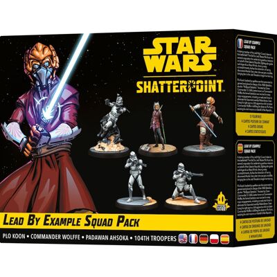 Star Wars: Shatterpoint - Świeć przykładem - Plo Koon, gra karciana, Rebel Star Wars: Shatterpoint - Świeć przykładem - Plo Koon, gra karciana, Rebel