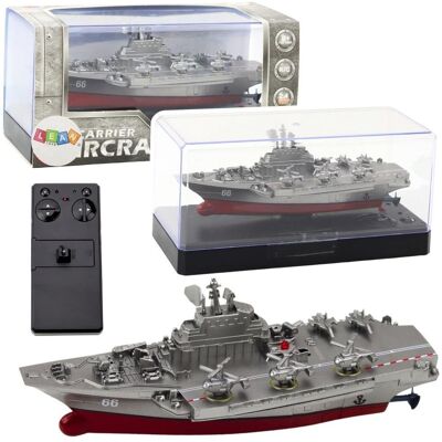 Import LEANToys Statek Militarny Rc 15Cm Import LEANToys Statek Militarny Rc 15Cm