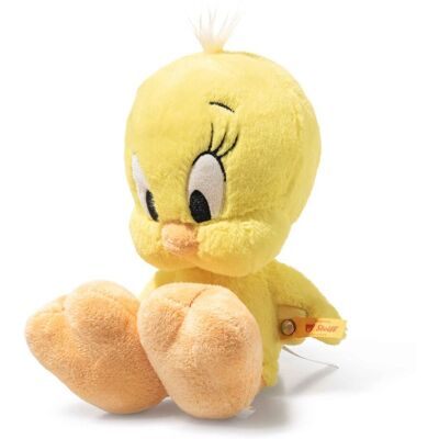 Steiff Pluszak Tweety, słodka pluszowa zabawka, dla dzieci, chłopców i dziewczynek, Friends, pluszowa zabawka, 20 cm, żółta, 024184 Steiff Pluszak Tweety, słodka pluszowa zabawka, dla dzieci, chłopców i dziewczynek, Friends, pluszowa zabawka, 20 cm, żółta, 024184