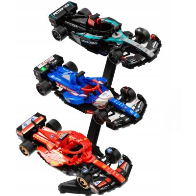 Saures Stojak na auta LEGO Speed Champions F1 Podstawka na formuły 3 poziomy Saures Stojak na auta LEGO Speed Champions F1 Podstawka na formuły 3 poziomy