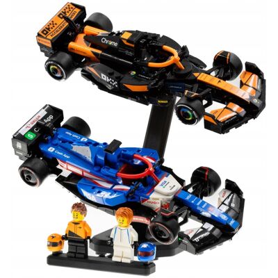 Saures Stojak na formuły LEGO Speed Champions F1 i Minifigurki 2 poziomy Saures Stojak na formuły LEGO Speed Champions F1 i Minifigurki 2 poziomy