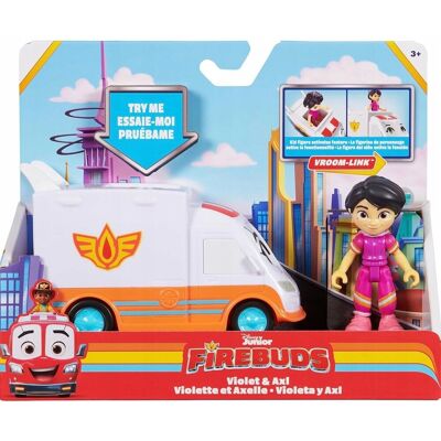 Disney Straż Ekipa Firebuds Pojazd Z Figurką Ambulans Disney Straż Ekipa Firebuds Pojazd Z Figurką Ambulans