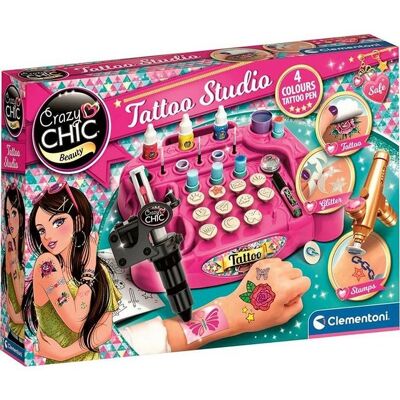 Clementoni STUDIO TATUAŻU CRAZY CHIC 18261 Clementoni STUDIO TATUAŻU CRAZY CHIC 18261