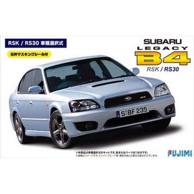 Subaru Legacy B4 RSK/RS30 with Window Frame Masking Stickers 1:24 Fujimi 039329 Subaru Legacy B4 RSK/RS30 with Window Frame Masking Stickers 1:24 Fujimi 039329