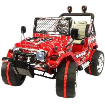 Super Toys, pojazd na akumulator Jeep Driffter Exclusive Dla 2 Dzieci, Hp-011 Super Toys, pojazd na akumulator Jeep Driffter Exclusive Dla 2 Dzieci, Hp-011
