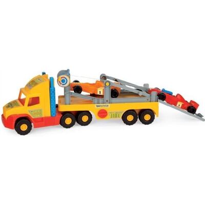 Wader Super Truck, z Formułą 1, samochód Wader Super Truck, z Formułą 1, samochód