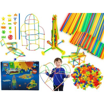 Lean Toys ŚWIECĄCE W CIEMNOŚCI KLOCKI KONSTRUKCYJNE, , 1000EL. Lean Toys ŚWIECĄCE W CIEMNOŚCI KLOCKI KONSTRUKCYJNE, , 1000EL.