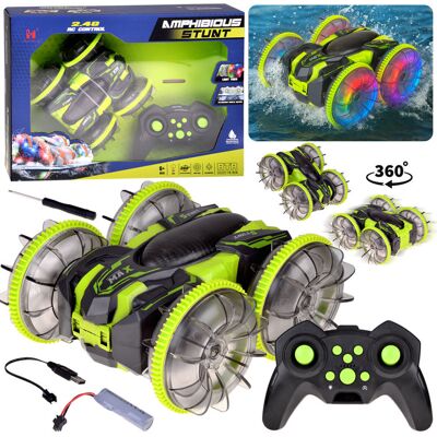 Lean Toys Świecacy Zdalnie Sterowany Samochód dla Dzieci Lean Toys Świecacy Zdalnie Sterowany Samochód dla Dzieci