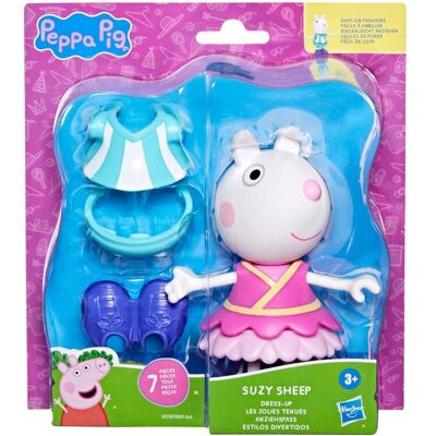 Świnka Peppa figurka Owca Suzy 15 cm do przebierania ubranka Hasbro G0330 Świnka Peppa figurka Owca Suzy 15 cm do przebierania ubranka Hasbro G0330
