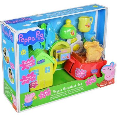 PEPPA PIG - Breakfast Set - Plastikowy - 3+ - Zabawka PEPPA PIG - Breakfast Set - Plastikowy - 3+ - Zabawka