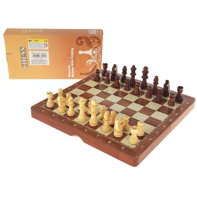 Adar Szachy Magnetyczne Drewniane 2189 Adar Szachy Magnetyczne Drewniane 2189