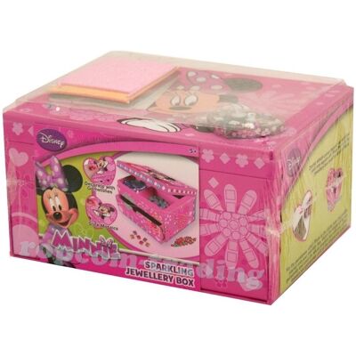 Disney Szkatułka Pudełko na Biżuterię Naklejki do Ozdabiania MINNIE Disney Szkatułka Pudełko na Biżuterię Naklejki do Ozdabiania MINNIE