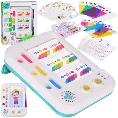Lean Toys TABLET DLA DZIECI DO NAUKI KOLORÓW INTERAKTYWNA GRA Lean Toys TABLET DLA DZIECI DO NAUKI KOLORÓW INTERAKTYWNA GRA