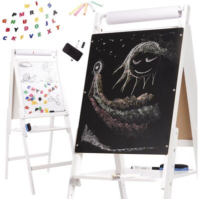 Artemis Tablica Drewniana Dwustronna Magnetyczna Kredowa Biała Duża XXL + Akcesoria Artemis Tablica Drewniana Dwustronna Magnetyczna Kredowa Biała Duża XXL + Akcesoria