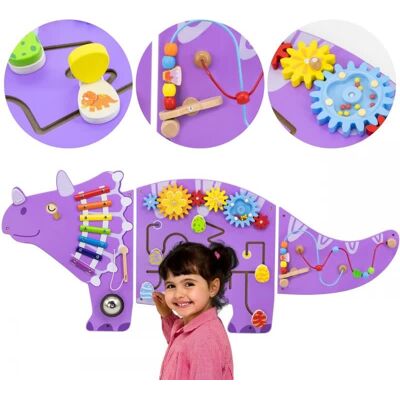 Tablica Manipulacyjna Sensoryczna EDU Triceratops 44753 Viga Tablica Manipulacyjna Sensoryczna EDU Triceratops 44753 Viga