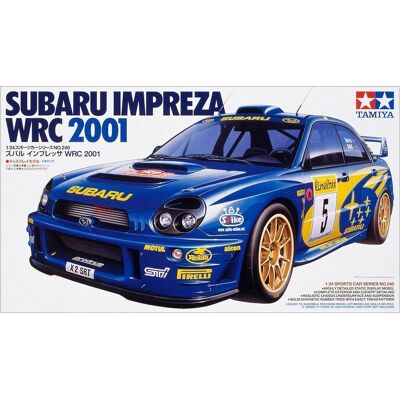 Tamiya 24240 Subaru Impreza WRC 2001 1/24 Tamiya 24240 Subaru Impreza WRC 2001 1/24