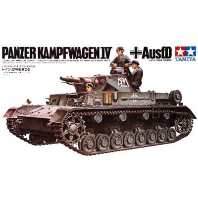 Tamiya 35096 - Niemiecki Pzkpw IV AUSFD zestaw do modelowania z plastiku Tamiya 35096 - Niemiecki Pzkpw IV AUSFD zestaw do modelowania z plastiku
