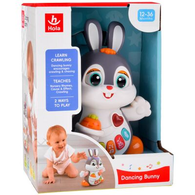 Lean Toys Tańczący Królik Interaktywna Zabawka dla Malucha Lean Toys Tańczący Królik Interaktywna Zabawka dla Malucha