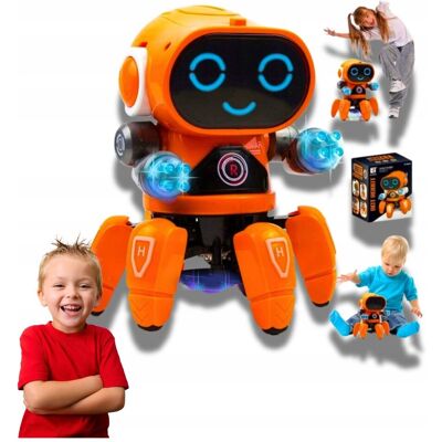 inna (Inny) TAŃCZĄCY ROBOT INTERAKTYWNA ZABAWKA DLA DZIECI POMARAŃCZOWY MUZYKA DISCO inna (Inny) TAŃCZĄCY ROBOT INTERAKTYWNA ZABAWKA DLA DZIECI POMARAŃCZOWY MUZYKA DISCO