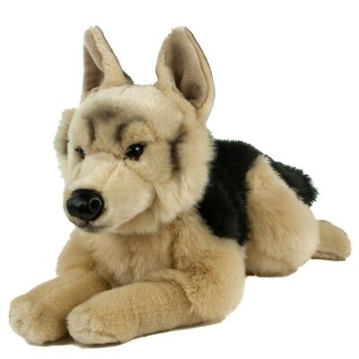 Other Teddys Rothenburg Maskotka owczarek niemiecki 45 cm leżący brązowy/czarny pluszowy pies owczarek pluszowy Uni-Toys Other Teddys Rothenburg Maskotka owczarek niemiecki 45 cm leżący brązowy/czarny pluszowy pies owczarek pluszowy Uni-Toys
