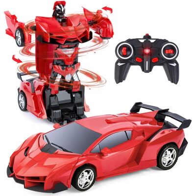 Inny producent Thedttoy Zabawki Transformujące Samochód z Pilotem Transformacja 2 w 1 Samochody z Pilotem dla Dzieci, Chłopców w Wieku 4-11 Lat Deformacyjny Robot .. Inny producent Thedttoy Zabawki Transformujące Samochód z Pilotem Transformacja 2 w 1 Samochody z Pilotem dla Dzieci, Chłopców w Wieku 4-11 Lat Deformacyjny Robot ..