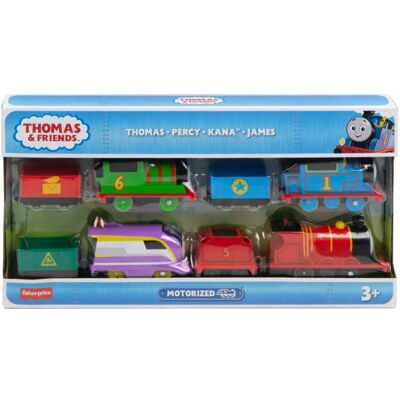 Fisher-Price - Thomas & Friends 4-pack - Z napędem - Lokomotywy Fisher-Price - Thomas & Friends 4-pack - Z napędem - Lokomotywy