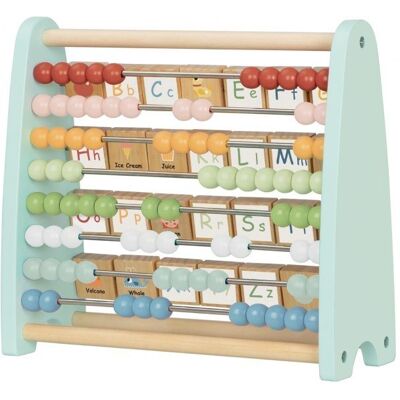 Tooky toy liczydło dwustronne alfabet obrazki Tooky toy liczydło dwustronne alfabet obrazki