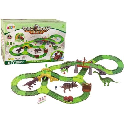 Lean Toys Tor Dla Dinozaurów 270 Elementów Akcesoria Lean Toys Tor Dla Dinozaurów 270 Elementów Akcesoria