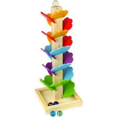 Lean Toys TOR KULKOWY DREWNIANE DRZEWKO ZJEŻDŻALNIA Lean Toys TOR KULKOWY DREWNIANE DRZEWKO ZJEŻDŻALNIA