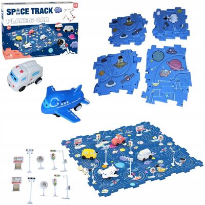 Inny producent Tor Puzzle Trasa do Składania Samolot Samochód Interaktywny Edukacyjny 28el Inny producent Tor Puzzle Trasa do Składania Samolot Samochód Interaktywny Edukacyjny 28el