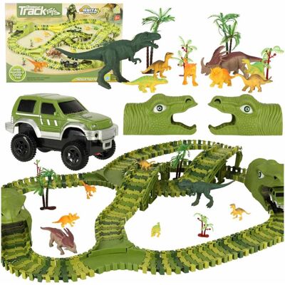 Artemis Tor Samochodowy Wyścigowy Park Dinozaurów Zestaw Konstrukcyjny 240 el. Artemis Tor Samochodowy Wyścigowy Park Dinozaurów Zestaw Konstrukcyjny 240 el.
