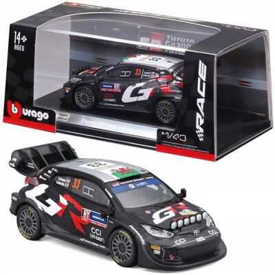 Toyota GR Yaris Rally1 Hybrid #33 Elfyn Evans 1:43 BBURAGO 18-38316 Toyota GR Yaris Rally1 Hybrid #33 Elfyn Evans 1:43 BBURAGO 18-38316