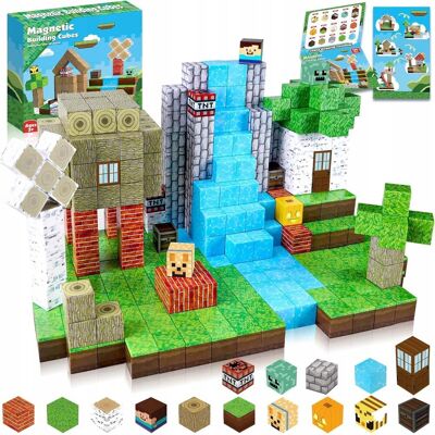 B.Toys TOYUNITED Magnetyczne Klocki Montessori Zestaw 100 Elementów Dla Dzieci B.Toys TOYUNITED Magnetyczne Klocki Montessori Zestaw 100 Elementów Dla Dzieci