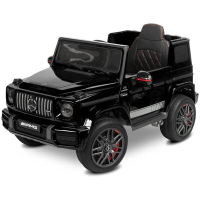 Toyz, Samochód na akumulator, Caretero Mercedes-Benz G63 AMG, czarny, 110x56x53 cm Toyz, Samochód na akumulator, Caretero Mercedes-Benz G63 AMG, czarny, 110x56x53 cm