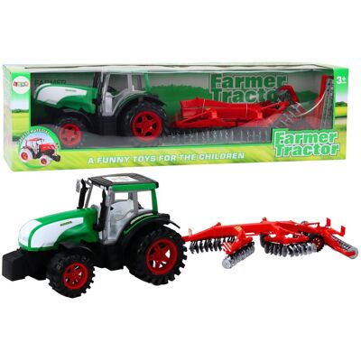 Lean Toys Traktor Ciągnik Z Przyczepą Dla Dziecka Lean Toys Traktor Ciągnik Z Przyczepą Dla Dziecka