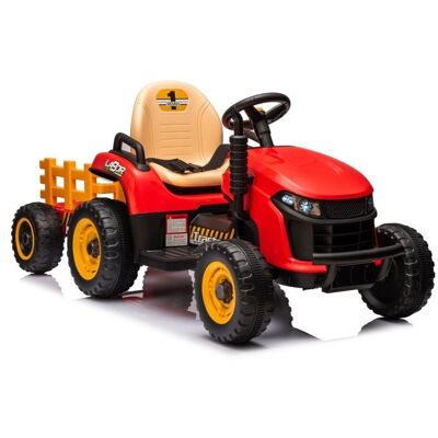 LEAN CARS Traktor Na Akumulator BBH-030 Czerwony LEAN CARS Traktor Na Akumulator BBH-030 Czerwony
