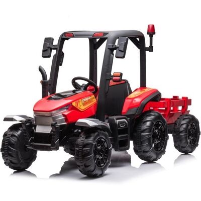 LEAN CARS Traktor Na Akumulator BLT-206 Czerwony LEAN CARS Traktor Na Akumulator BLT-206 Czerwony