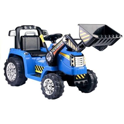 Import LEANToys LEAN Cars, Traktor na Akumulator Koparka Niebieskia Import LEANToys LEAN Cars, Traktor na Akumulator Koparka Niebieskia