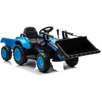LEAN CARS Traktor Na Akumulator Z Łyżką BW-X002A Niebieski LEAN CARS Traktor Na Akumulator Z Łyżką BW-X002A Niebieski