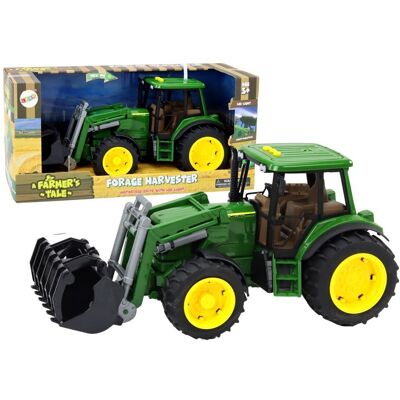 Lean Toys Traktor Rolniczy Koparka Duży Zielony Światła Dźwięki Lean Toys Traktor Rolniczy Koparka Duży Zielony Światła Dźwięki