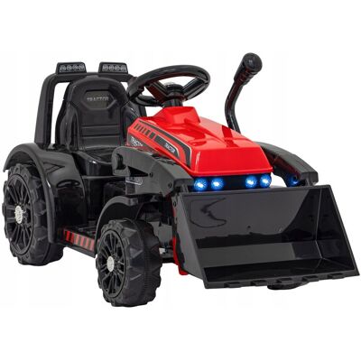 Bemi Traktor Spychacz dla Dzieci na Aku 6V Ruchoma Łyżka Dźwięki Czerwony Bemi Traktor Spychacz dla Dzieci na Aku 6V Ruchoma Łyżka Dźwięki Czerwony