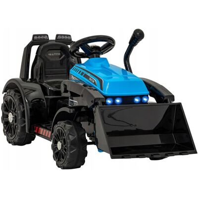Bemi Traktor Spychacz dla Dzieci na Aku 6V Ruchoma Łyżka Dźwięki Niebieski Bemi Traktor Spychacz dla Dzieci na Aku 6V Ruchoma Łyżka Dźwięki Niebieski