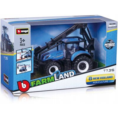 Bburago New Holland T7 315 Ładowarka RC Model Bburago New Holland T7 315 Ładowarka RC Model