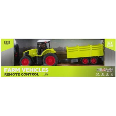 Traktor Z Przyczepą Od Mega Creative Wraz Z Akcesoriami 45X18X13 Traktor Z Przyczepą Od Mega Creative Wraz Z Akcesoriami 45X18X13