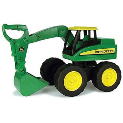 Traktor zabawkowy John Deere Big Scoop w kolorze zielonym, stabilna i wytrzymała zabawka dla dzieci koparka z tworzywa sztucznego do piaskownicy, do.. Traktor zabawkowy John Deere Big Scoop w kolorze zielonym, stabilna i wytrzymała zabawka dla dzieci koparka z tworzywa sztucznego do piaskownicy, do..