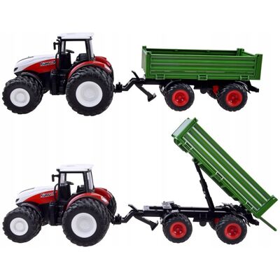 MalPlay TRAKTOR ZDALNIE STEROWANY CIĄGNIK Z PRZYCZEPĄ RC MalPlay TRAKTOR ZDALNIE STEROWANY CIĄGNIK Z PRZYCZEPĄ RC