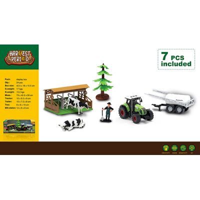 Lean Toys Traktorowy Zestaw dla Małych Farmerów Lean Toys Traktorowy Zestaw dla Małych Farmerów
