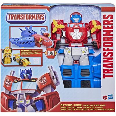 Hasbro Transformers Optimus Prime Jumbo Jet Wing Racer Hasbro Transformers Optimus Prime Jumbo Jet Wing Racer
