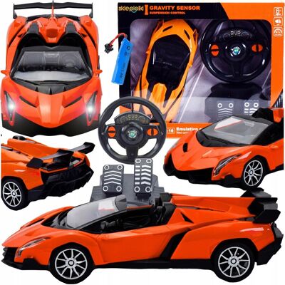 Skleplolki Zdalnie Sterowane Auto Sportowe Samochód Rc Świeci Dźwięk Na Pilot Zestaw Skleplolki Zdalnie Sterowane Auto Sportowe Samochód Rc Świeci Dźwięk Na Pilot Zestaw